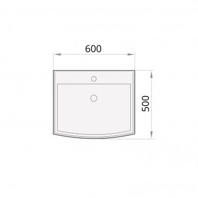 PAA praustuvas Step 600x500 3