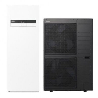 Panasonic šilumos siurblys oras vanduo 9kW T-CAP (M karta)