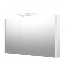 Raguvos baldai veidrodinė spintelė su šviestuvu Wave 110