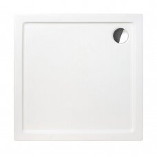Roth kvadratinis dušo padėklas Flat Kvadro 800x800