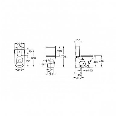 Roca pastatomas WC The Gap A342478000+A341470000 2