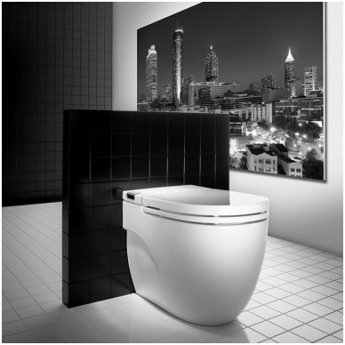 Roca pastatomas WC su dangčiu Meridian In-Tank A893303000 5