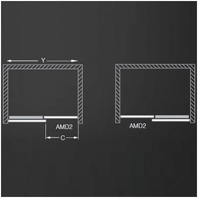 Roth dušo durys AMD2 1300 2
