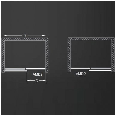 Roth dušo durys AMD2 1400 2
