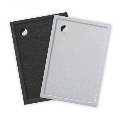 Roth dušo padėklas 1000x800 Flat Stone Effect 2