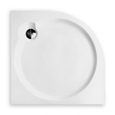 Roth pusapvalis dušo padėklas Dream Flat 900x900