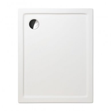 Roth stačiakampis dušo padėklas Flat Kvadro 1400x800