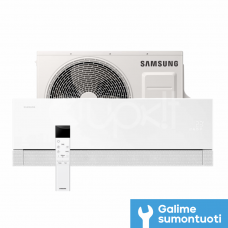 Samsung šilumos siurblys oro kondicionierius Premiere 5,0/6,0 kW (Balta)