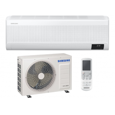 Samsung bevėjis šilumos siurblys oro kondicionierius Nordic AC100BNTPKG/EU + AC100BXAPNG/EU