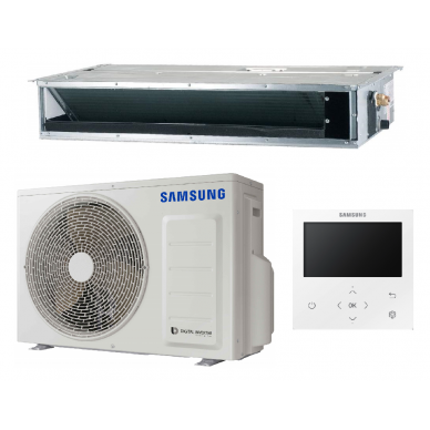 Samsung žemo slėgio šilumos siurblys oro kondicionierius Nordic AC052BNLDKG/EU + AC052BXAPKG/EU