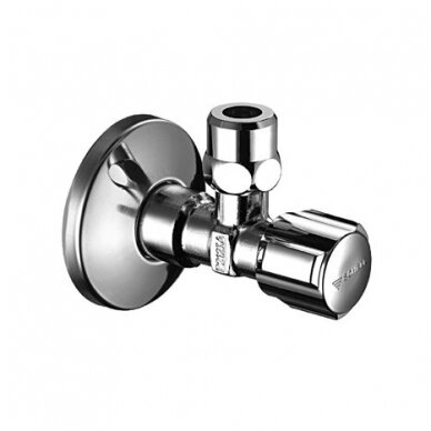 Schell kampinis ventilis su veržle 1/2" x Ø10 Comfort