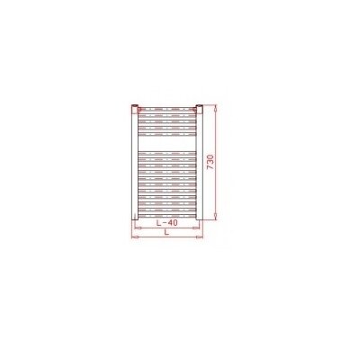 Thermal Trend kombinuotas gyvatukas 450x730 KD45-73TH 5
