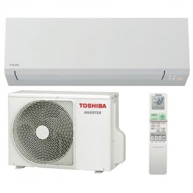 Toshiba šilumos siurblys oro kondicionierius Polar RAS-B25G3KVSG-ND + RAS-25J2AVSG-ND1