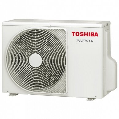 Toshiba šilumos siurblys oro kondicionierius Polar Black RAS-25J2AVSG-ND1 + RAS-25G3KVSGB-ND 3