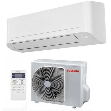 Toshiba šilumos siurblys oro kondicionierius Seiya Plus RAS-B13E2KVG-E + RAS-13E2AVG-E