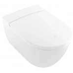 Villeroy&Boch pakabinamas WC / bidė su dangčiu ViClean I100 DirectFlush