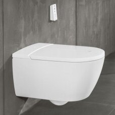 Villeroy&Boch pakabinamas WC / bidė su dangčiu ViClean I100 DirectFlush