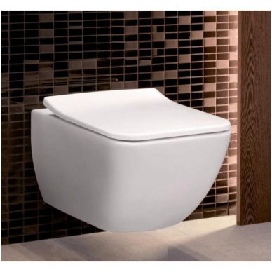 Villeroy&Boch pakabinamas WC su dangčiu Softclose Venticello 4611RS01 3