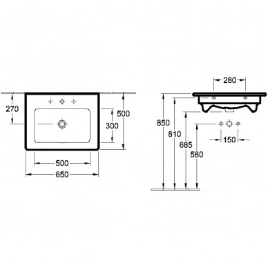 Villeroy & Boch praustuvas 650x505 Venticello 41246501 3
