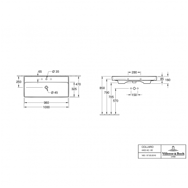 Villeroy&Boch praustuvas 1000x470 Collaro 2