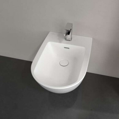 Villeroy&Boch pakabinama bidė Subway 3.0 su CeramicPlus 3