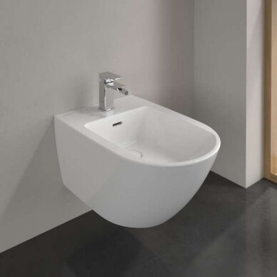 Villeroy&Boch pakabinama bidė Subway 3.0 su CeramicPlus 2