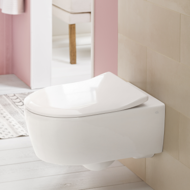 Villeroy&Boch pakabinamas WC su dangčiu Avento 5656RS01 3