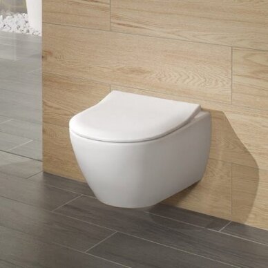 Villeroy&Boch pakabinamas WC su dangčiu Subway 2.0 DirectFlush 2