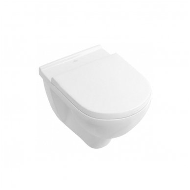 Villeroy&Boch pakabinamas WC su dangčiu Softclose ir C+ danga O.Novo 5660H1R1 3