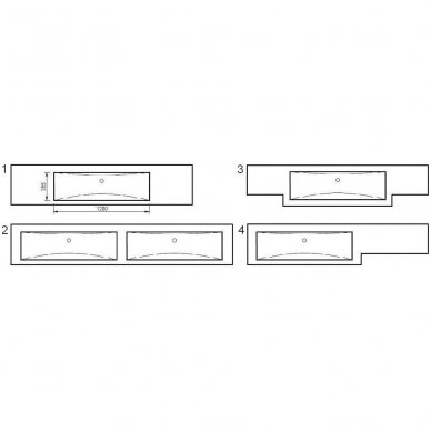 Vispool baldinis praustuvas Q-1400 6