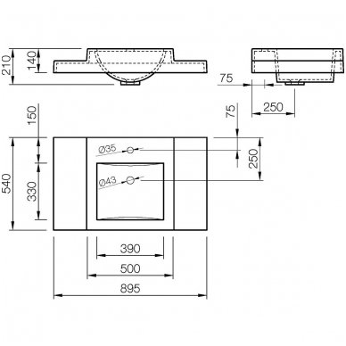 Vispool baldinis praustuvas Q-900 5