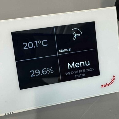 Zehnder valdymo pultas Multi Control 3